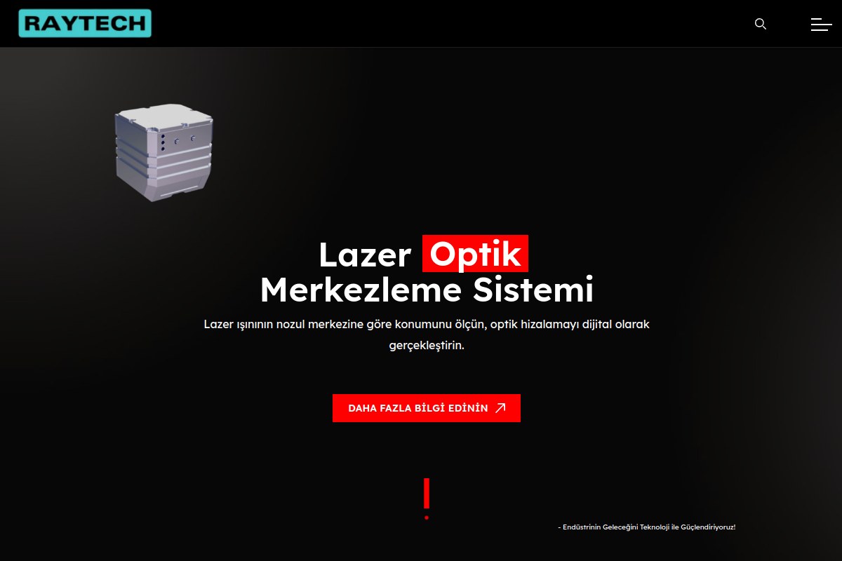 Raytech Laser Solutions Endüstriyel Lazer Sistemleri